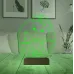 Yeni Doğan Kız Bebek Hediye Kişiye Özel 3D Lamba - Masa Gece Lambası