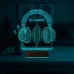 Dj Hediye Kulaklık Müzik Kişiye Özel 3D Lamba - Masa Gece Lambası