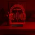 Dj Hediye Kulaklık Müzik Kişiye Özel 3D Lamba - Masa Gece Lambası
