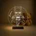 Çocuk Odası Batman Çizgi Film Kişiye Özel 3D Lamba - Masa Gece Lambası