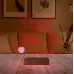Baterist Hediye Bateri Müzik Nota Kişiye Özel Metal Saatli 3D Lamba - Masa Gece Lambası