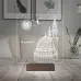 Cami Tasarımlı Kişiye Özel Metal Saatli 3D Lamba - Masa Gece Lambası
