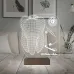 Diş Doktoru Hediye Diş Hekimi İmplant Kişiye Özel Metal Saatli 3D Lamba - Masa Gece Lambası