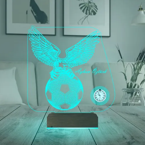Kartal Top Futbol Futbolcu Hediye Taraftar Kişiye Özel Metal…