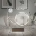 Futbol Topu Krampon Futbolcu Hediye Kişiye Özel Metal Saatli 3D Lamba - Masa Gece Lambası