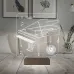 Piyano Müzik Nota Piyanist Hediye Kişiye Özel Metal Saatli 3D Lamba - Masa Gece Lambası