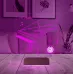 Piyano Müzik Nota Piyanist Hediye Kişiye Özel Metal Saatli 3D Lamba - Masa Gece Lambası